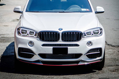 Carbonado 2014-2018 BMW X5 F15 MP Style Carbon Fiber Front Lip (MT ONLY)