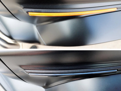 AutoTecknic Smoked Front & Rear Side Marker Reflector Set - Mercedes-Benz W463A G-Wagon