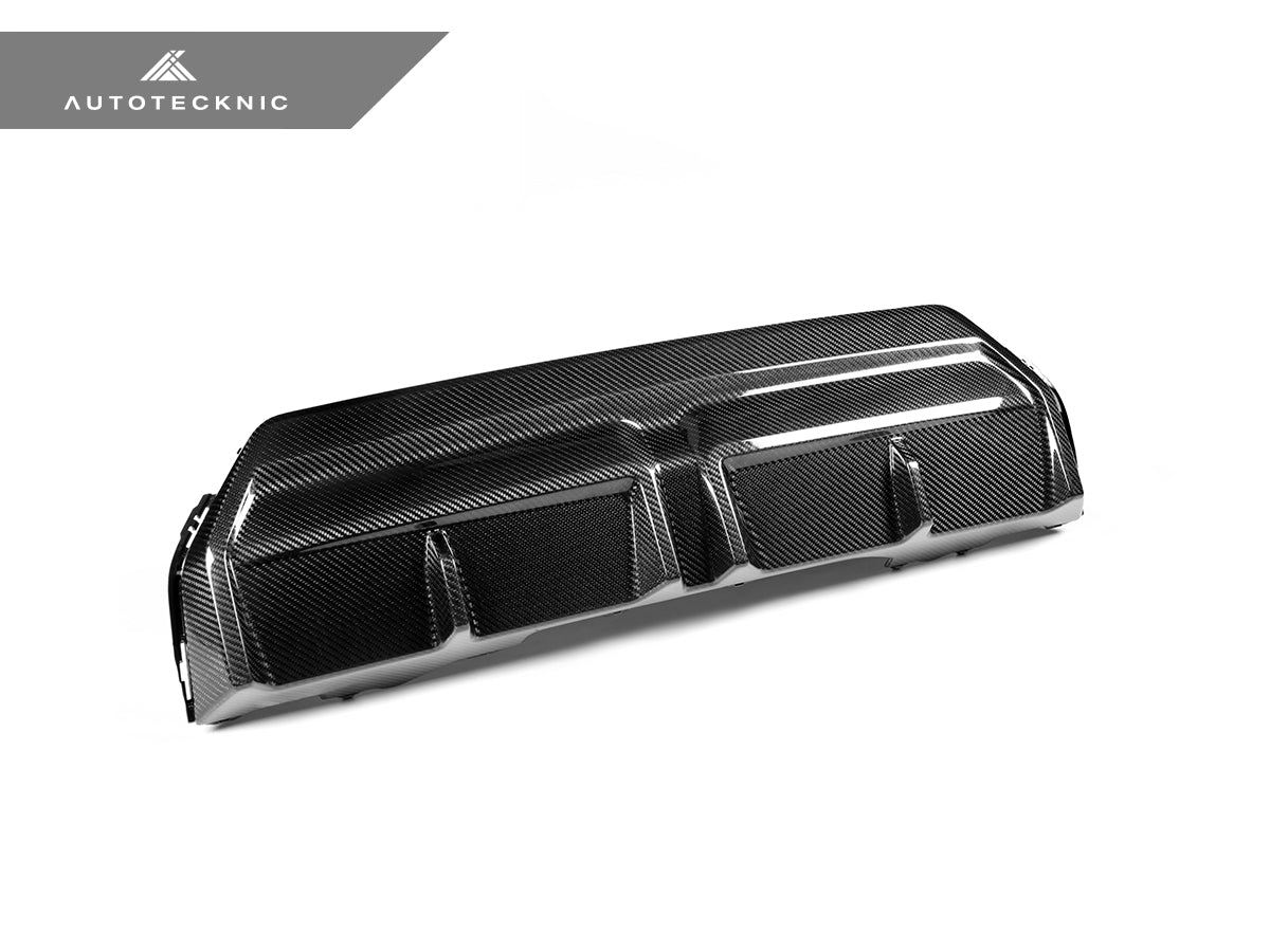 Difusor trasero de carbono seco AutoTecknic de alto rendimiento - G42 Serie 2 M-Sport