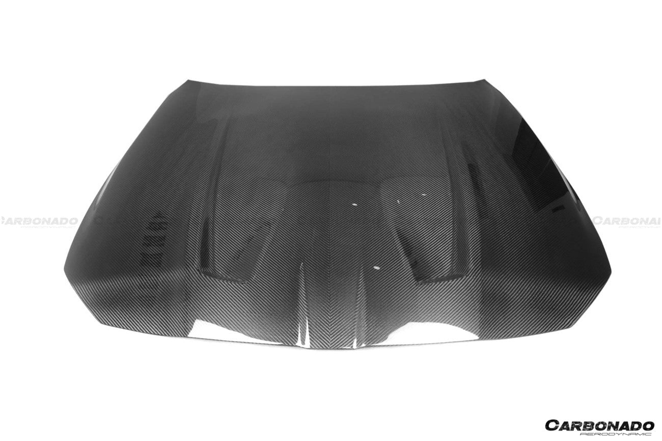 Carbonado 2021-UP BMW M3 G80 G81 M4 G82  G83 OD-C Style Dry Double Carbon Fiber Hood