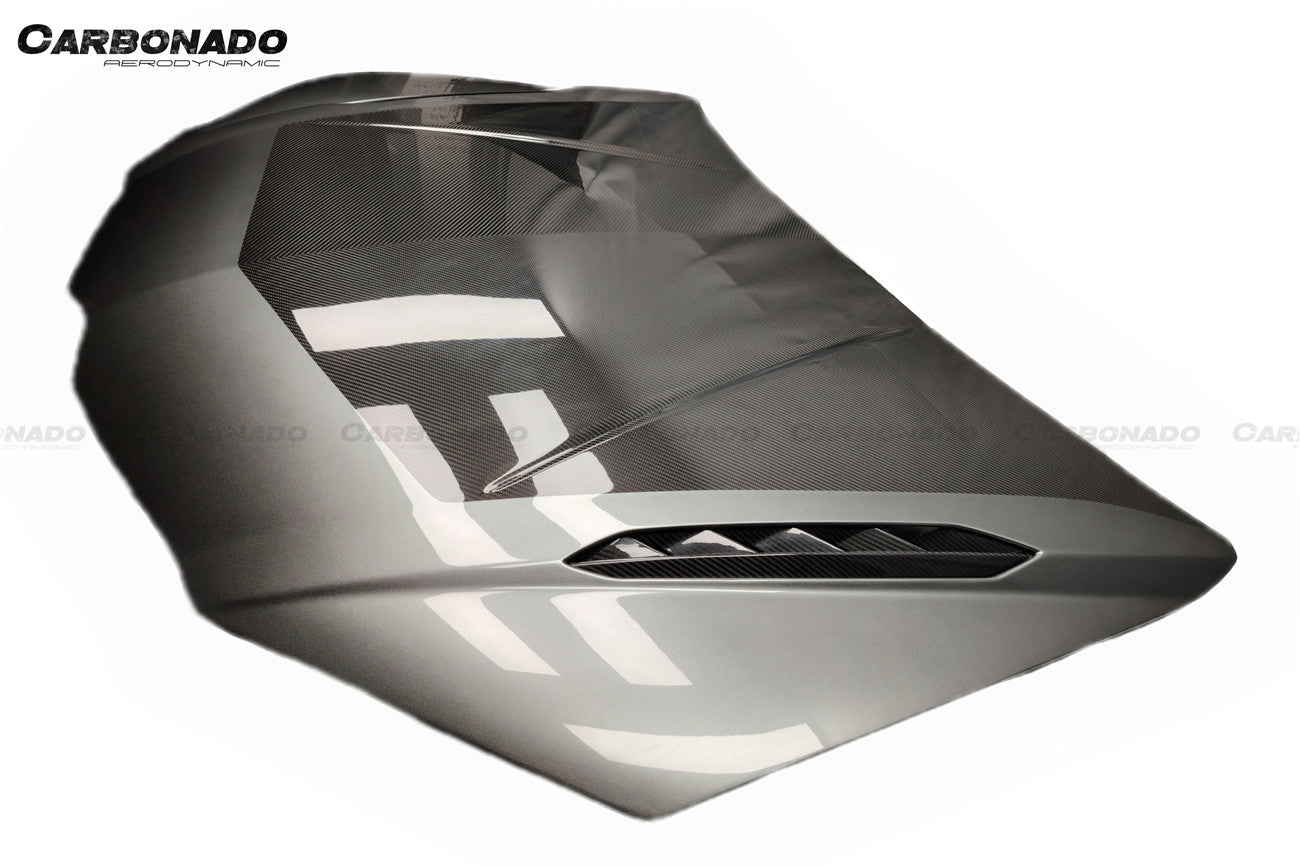 Carbonado 2023-2025  Lamborghini Urus S Performante OEM Dry Style Carbon Fiber Hood