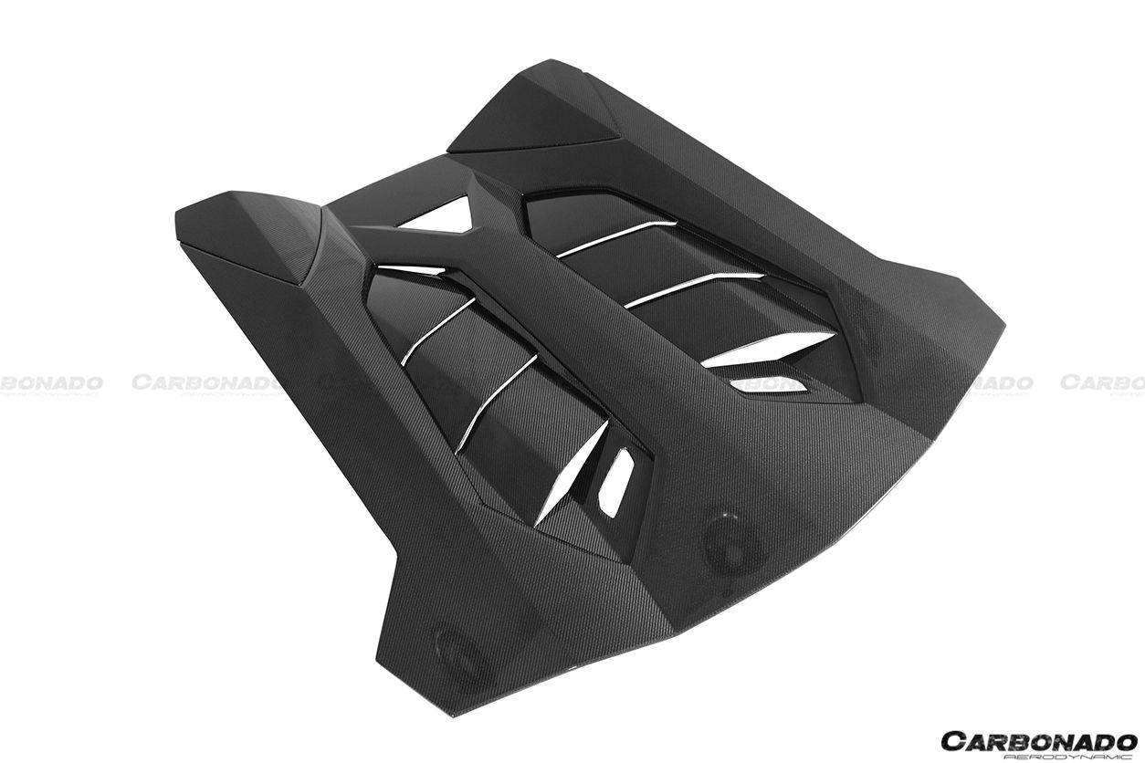 Carbonado 2013-2016 Lamborghini Aventador LP700 Roadster Oem Style Carbon Fiber Engine Trunk