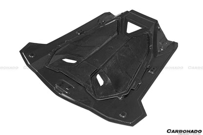 Carbonado 2013-2016 Lamborghini Aventador LP700 Roadster Oem Style Carbon Fiber Engine Trunk