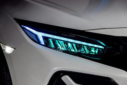 Faros delanteros RGB de la serie Gamma de OLM - Honda Civic 2016-2021