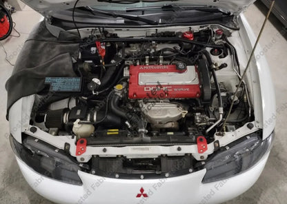 Boosted Fabrication 2G Front Strut Bar For OEM Intake Manifolds