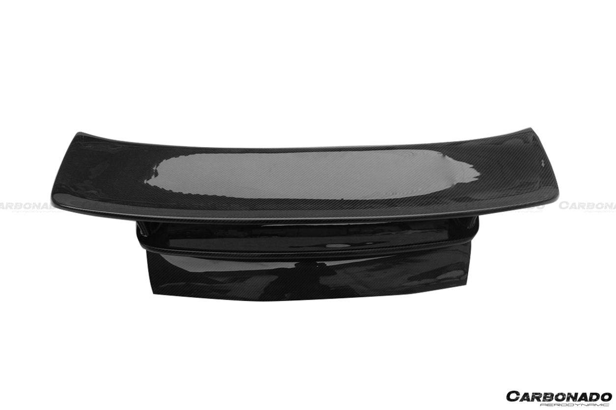 Alerón de maletero estilo Carrera GT2M para Porsche 911 997 2C Carbonado 2005-2012 | 4C, compatible con Carrera, S, 4 y 4S