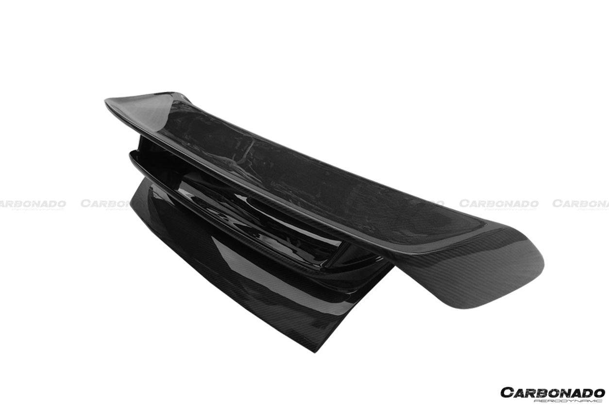 Alerón de maletero estilo Carrera GT2M para Porsche 911 997 2C Carbonado 2005-2012 | 4C, compatible con Carrera, S, 4 y 4S