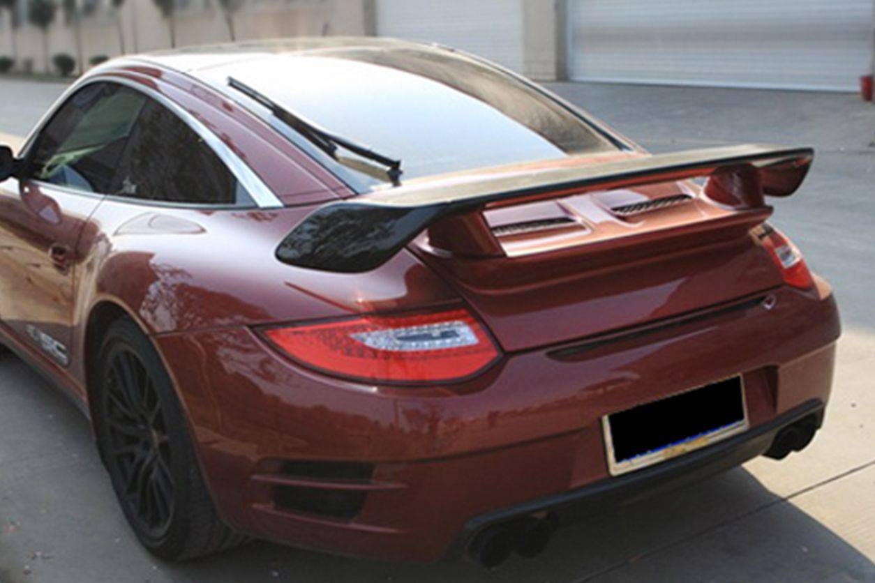 Alerón de maletero estilo Carrera GT2M para Porsche 911 997 2C Carbonado 2005-2012 | 4C, compatible con Carrera, S, 4 y 4S