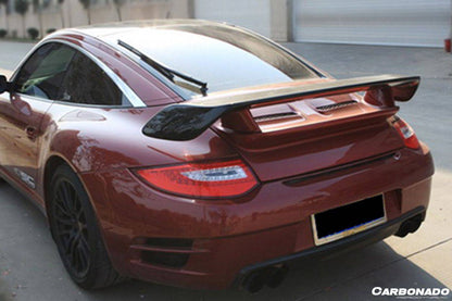 Alerón de maletero estilo Carrera GT2M para Porsche 911 997 2C Carbonado 2005-2012 | 4C, compatible con Carrera, S, 4 y 4S