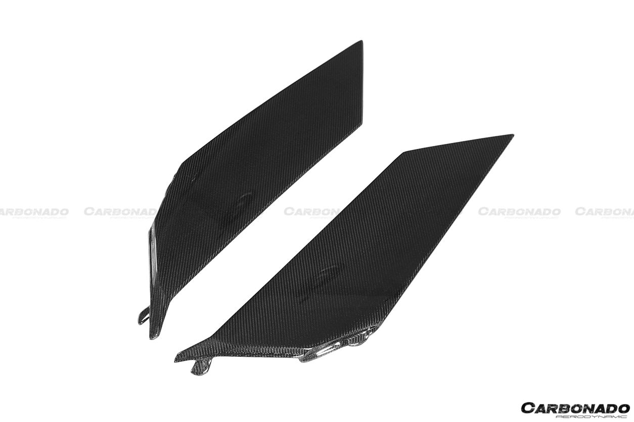 Panel de admisión trasero de fibra de carbono estilo OEM para Lamborghini Aventador LP700 LP740 Roadster Carbonado 2013-2016