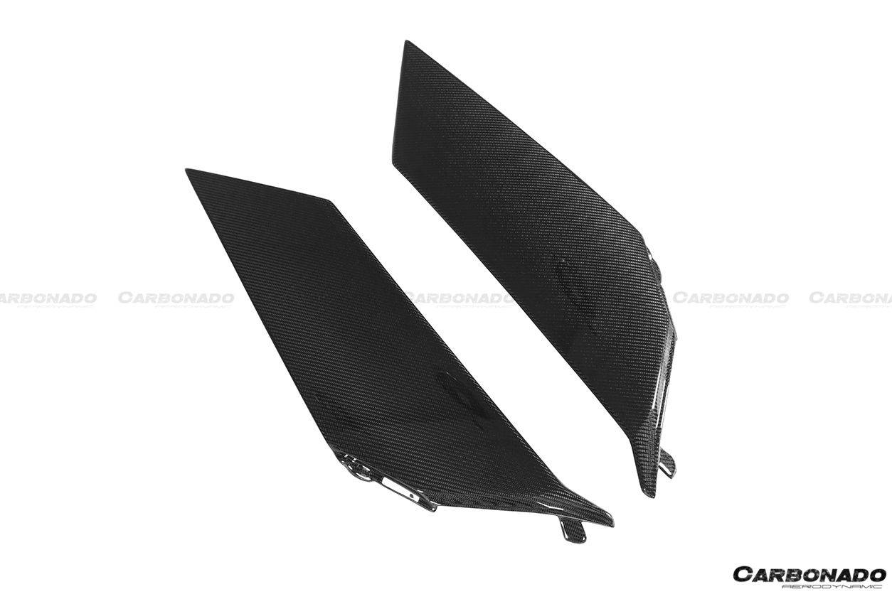 Panel de admisión trasero de fibra de carbono estilo OEM para Lamborghini Aventador LP700 LP740 Roadster Carbonado 2013-2016