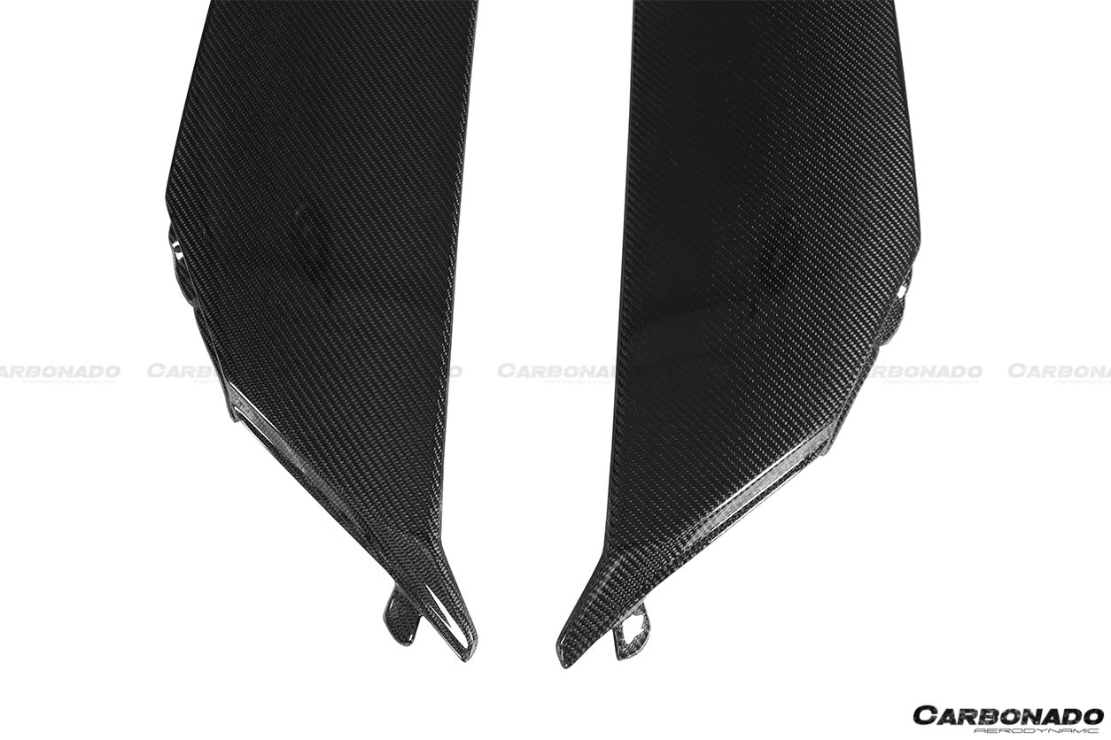 Panel de admisión trasero de fibra de carbono estilo OEM para Lamborghini Aventador LP700 LP740 Roadster Carbonado 2013-2016