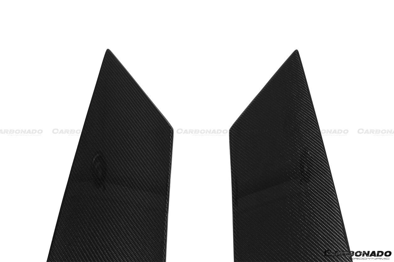 Panel de admisión trasero de fibra de carbono estilo OEM para Lamborghini Aventador LP700 LP740 Roadster Carbonado 2013-2016