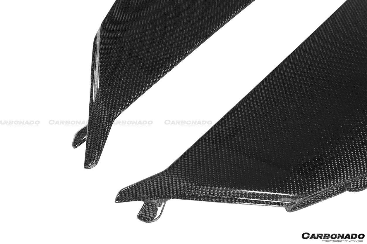 Panel de admisión trasero de fibra de carbono estilo OEM para Lamborghini Aventador LP700 LP740 Roadster Carbonado 2013-2016