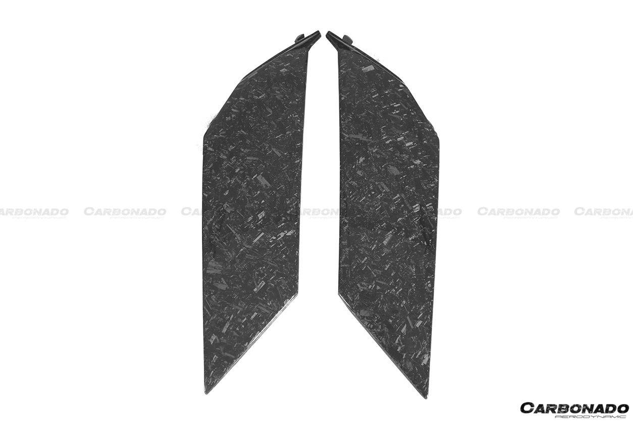 Panel de admisión trasero de fibra de carbono estilo OEM para Lamborghini Aventador LP700 LP740 Roadster Carbonado 2013-2016
