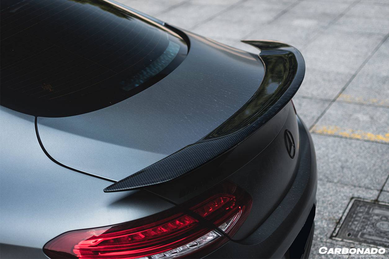 Carbonado 2015-2021 Mercedes Benz C-Class C63 AMG W205 Coupe RT-II Style Trunk Spoiler