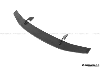 Alerón de maletero de fibra de carbono estilo Lamborghini Huracan LP610 LP580 Evo Tecnica VRS-II con base, Carbonado 2015-2025