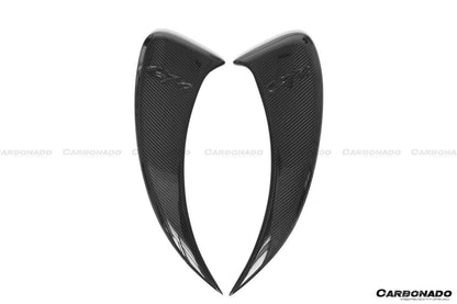 Tomas de aire laterales estilo Porsche 981 Boxster Cayman GT4 Carbonado 2012-2016
