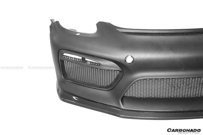 Carbonado 2012-2016 Porsche 981 Boxster | Cayman GT4 Style Front Bumper