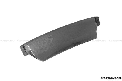 Carbonado 2018-2022 Ferrari 488 Pista OEM Style Carbon Fiber Front Bumper Low Center Chin Splitter