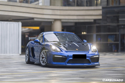 Carbonado 2012-2016 Porsche 981 Boxster | Cayman GT4 Style Front Bumper