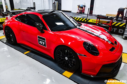 Carbonado 2019-2024 Porsche 911 992 Carrera S 4 4S Targa Cabriolet GT3 estilo parachoques delantero