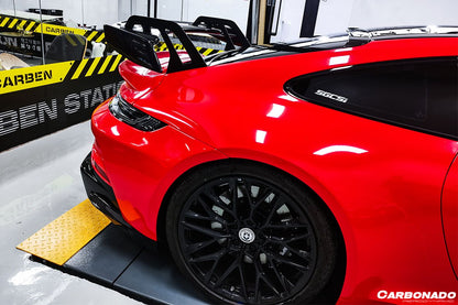 Carbonado 2019-2024 Porsche 911 992 Carrera  S  4  4S  Targa  Cabriolet GT3 Style Rear Bumper