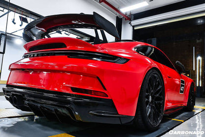 Carbonado 2019-2024 Porsche 911 992 Carrera  S  4  4S  Targa  Cabriolet GT3 Style Rear Bumper