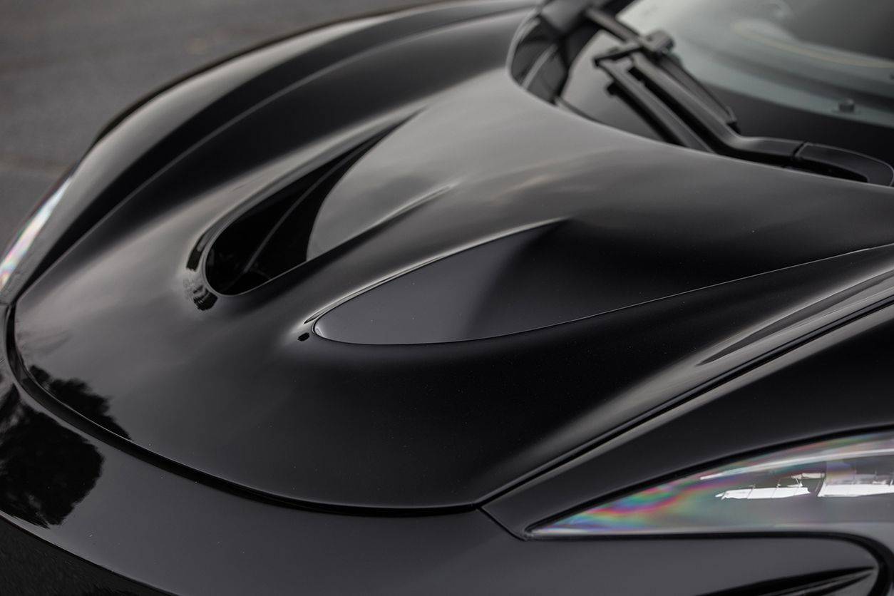 Capó estilo McLaren 650S P1 Carbonado 2014-2017