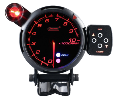 Tacómetro Prosport de 3,15" con indicador de nivel de combustible/advertencia