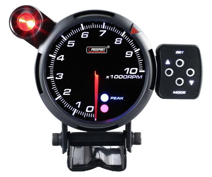 Tacómetro Prosport de 3,15" con indicador de nivel de combustible/advertencia