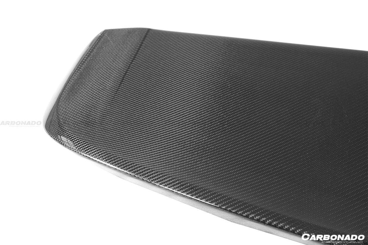 Carbonado 2014-2018 BMW X5 F15 VS Style Carbon Fiber Roof Spoiler