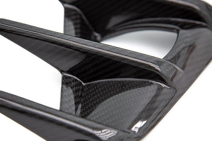 OLM LE Dry Carbon Fog Light Covers - 2017-2021 Toyota 86