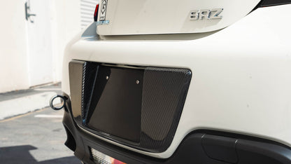 APR Carbon Fiber License Plate Frame (2022-2024 Toyota GR86/Subaru BRZ)