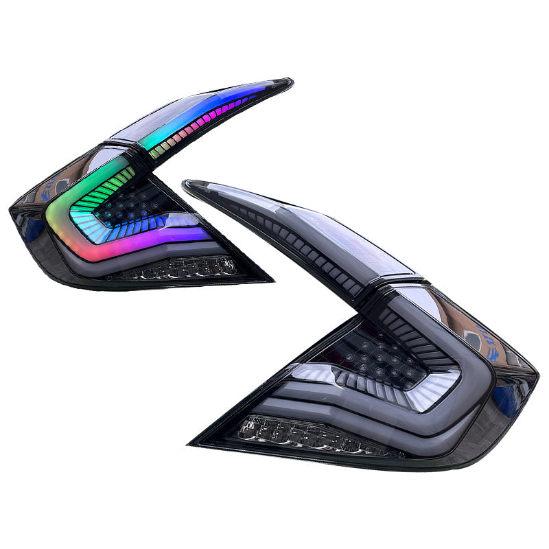 NTXGlow LED Tail Lights RGB | 2016-2021 Honda Civic Sedan