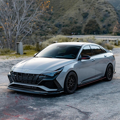 Extensión de faldón lateral Aeroflow Dynamics para Hyundai Elantra N 2022+ V1