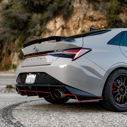 Aeroflow Dynamics Rear Diffuser V1 (2022+ Hyundai Elantra N) - 1