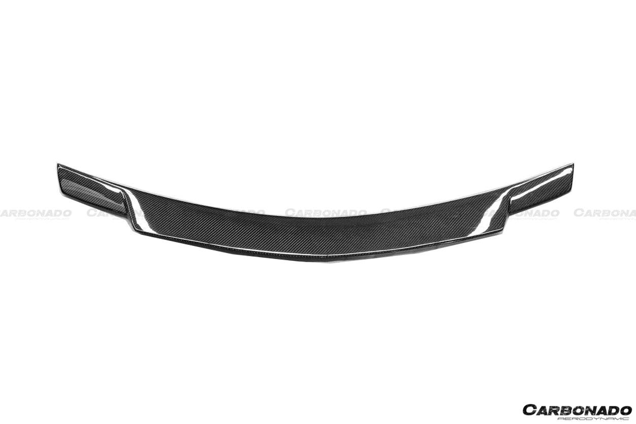 Carbonado 2008-2013 Mercedes Benz W204 Sedan C Class C63 AMG C74 Style Carbon Fiber Spoiler