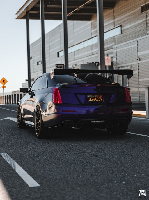 APR GTC-300 61" Carbon Fiber Adjustable Wing (2016-2019 Cadillac ATS-V)