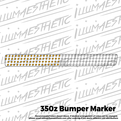 Illumaesthetic Nissan 350Z Bumper Marker  (Z33) - Complete LED DIY Kit