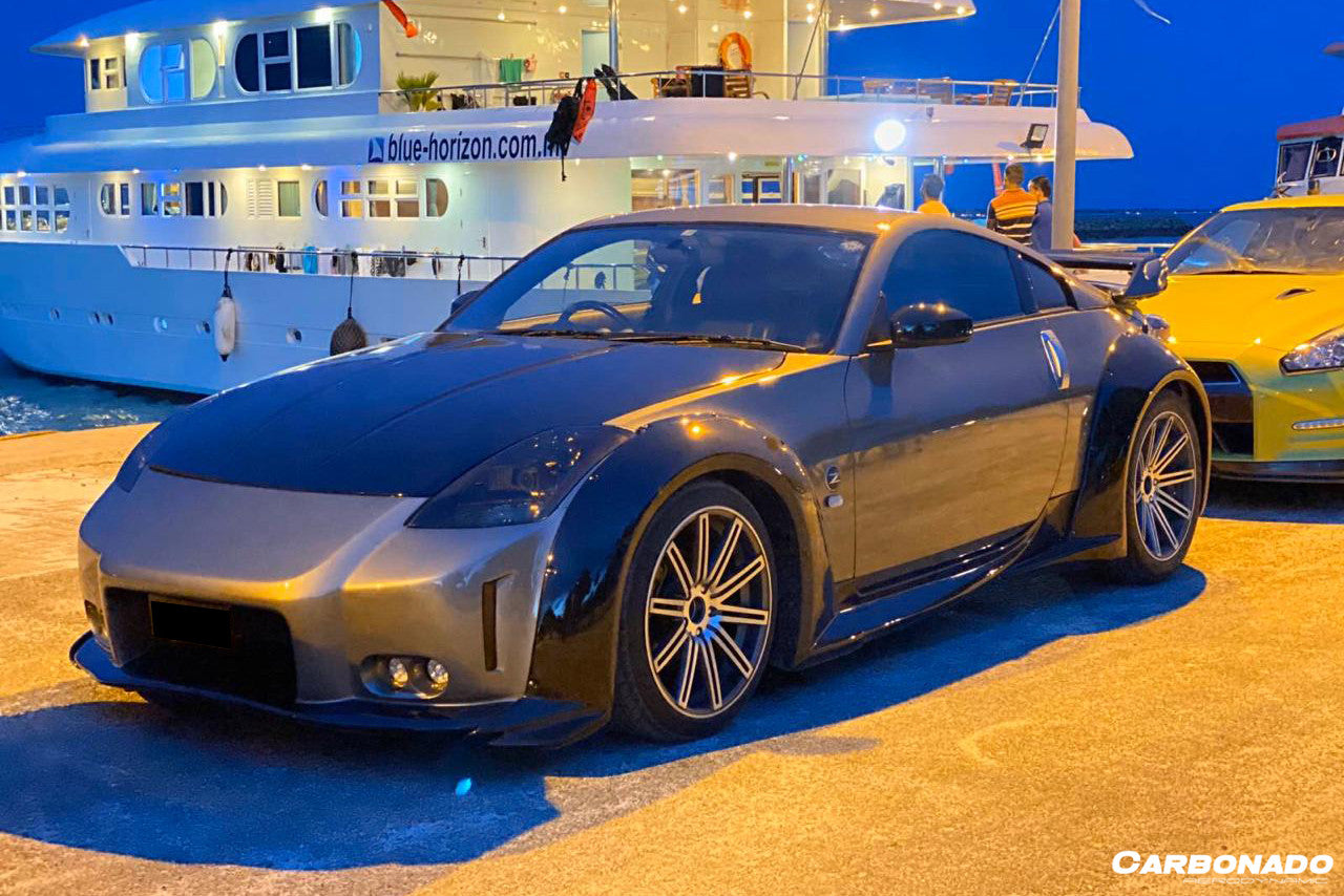 Carbonado Vs3 Style Wide Body Full Body Kit | 2003-2008 Nissan 350Z