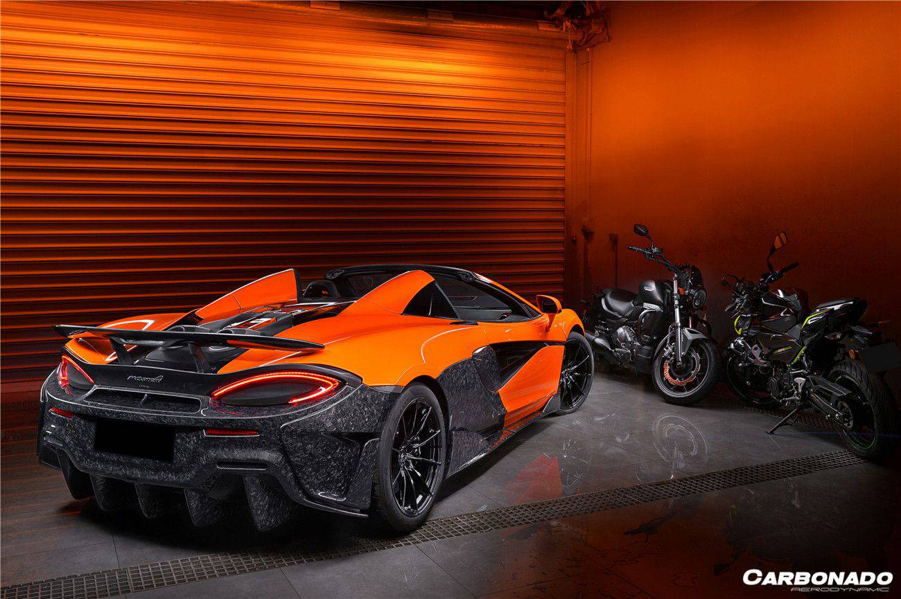 Carbonado 2018-2021 McLaren 600LT Carbon Fiber Trunk Spoiler Wing