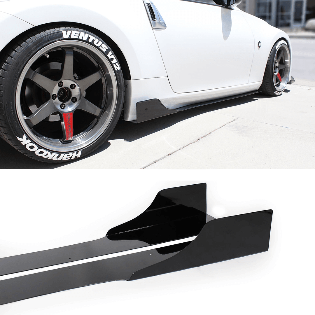 Aeroflow Dynamics Side Skirt Extension V3 | 2009-2020 Nissan 370Z - 1