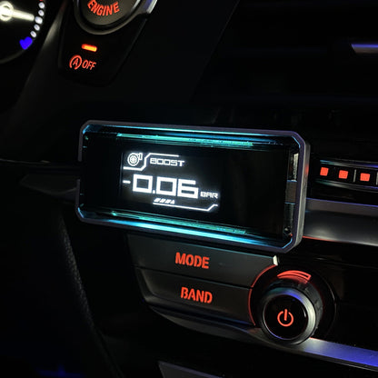 Shadow D-METER-2 Multi OBD2 Display Gauge - 9