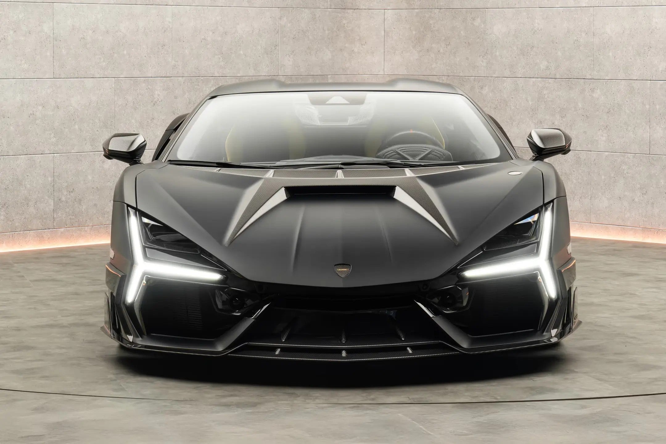 Carbonado MSY Style Autoclave Carbon Fiber Front Lip | 2024-UP Lamborghini Revuelto