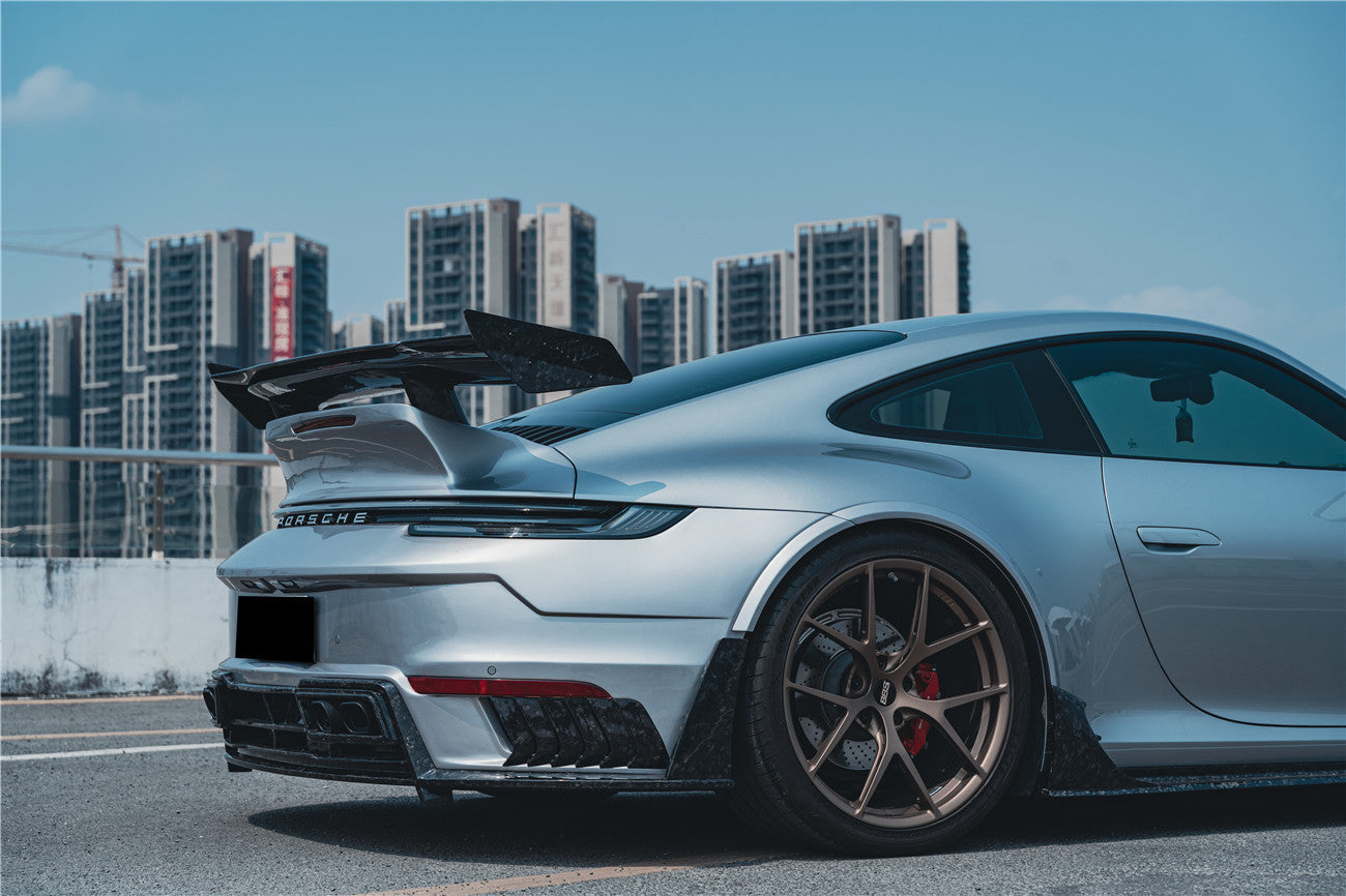 Carbonado Aero 2019-UP Porsche 911 992 Carrera Autoclave Carbon Fiber Spoiler Wing Carbonado (AM) Fits: S, 4, 4S