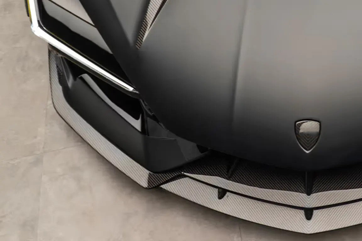 Carbonado MSY Style Autoclave Carbon Fiber Front Lip | 2024-UP Lamborghini Revuelto