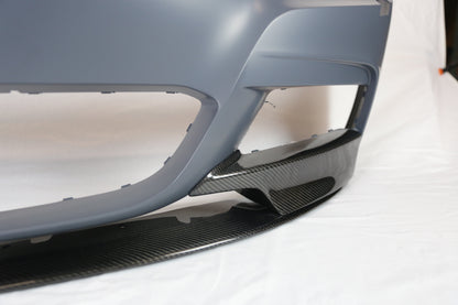 Faldón delantero de carbono Innovative Motorsports BMW F30 MP Type 3 piezas SOLO para M-Tech 