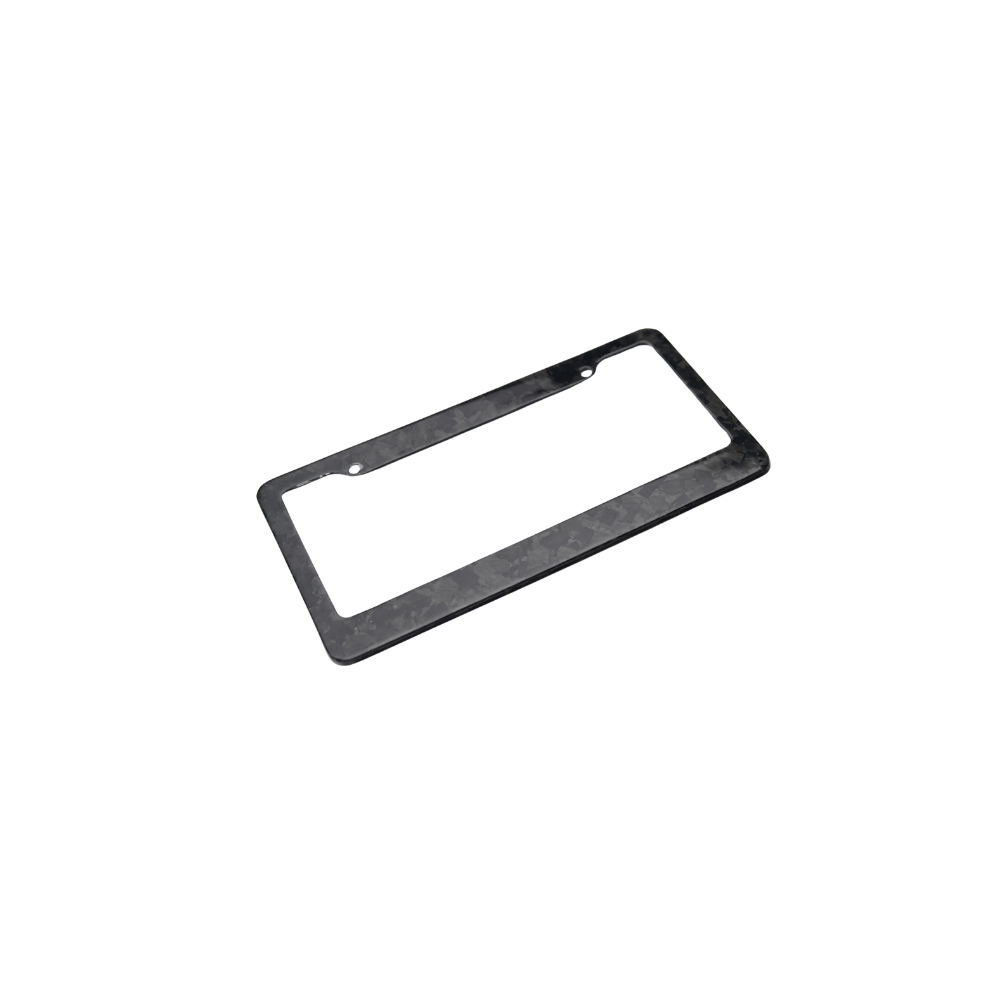 JDMuscle Pre Preg Carbon Fiber License Plate Frame | 2x2 or Forged Weave (BTD047-CF)