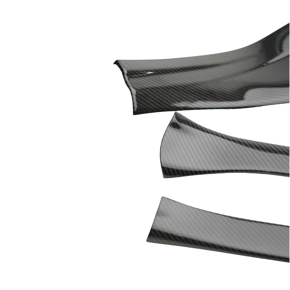 JDMuscle [22-26 WRX] Pre-preg Carbon Fiber Door Sill Scuff Covers (4PCs) (JDM-WRX22-DSC)